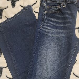 American Eagle Outfitters Women's Boot Cut Jeans - Blue